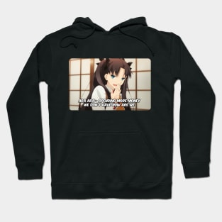 Rin Tohsaka Ara Ara No Money Fate Stay Night Unlimited Blades Work Hoodie